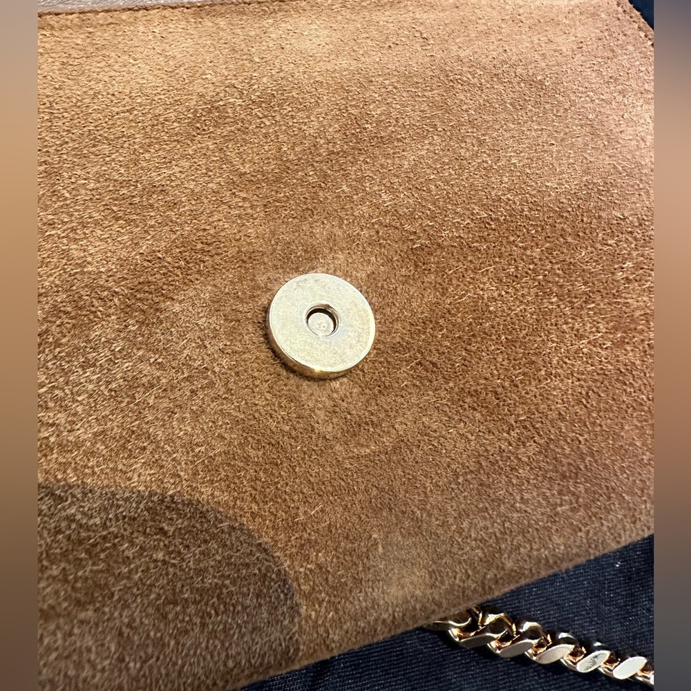 Saint Laurent Brown Suede Small Kate Tassel Crossbody Bag - Picture 13 of 16